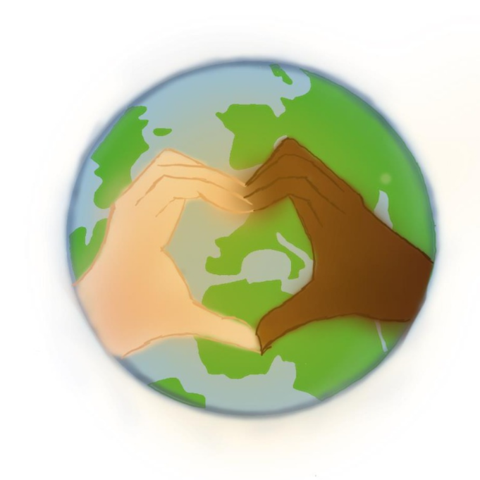 We center mutually supportive care, or love, between people, no matter what color their skin, no matter where they live in the world.